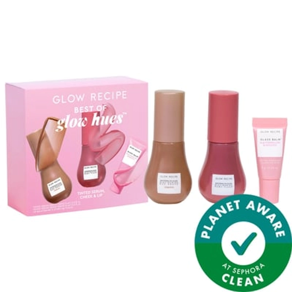 Glow Recipe Best of Glow Hues - Tinted Serum, Cheek & Lip Gift Set