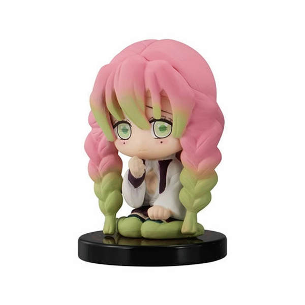 Demon Slayer Kimetsu no Yaiba Suwarasetai MITSURI KANROJI Mini Figure Anime Toy