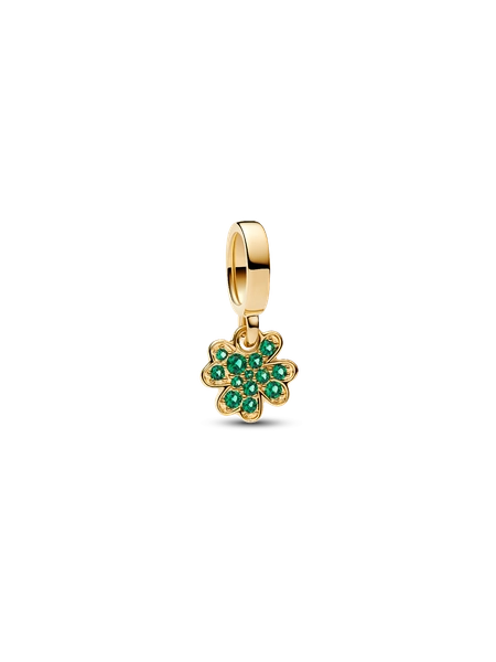 Four-leaf Clover Dangle Charm