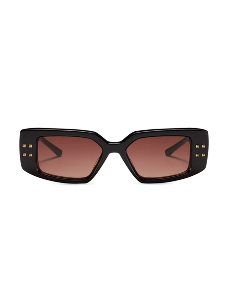 Valentino Garavani V-Cinque 53MM Rectangular Sunglasses | Saks Fifth Avenue
