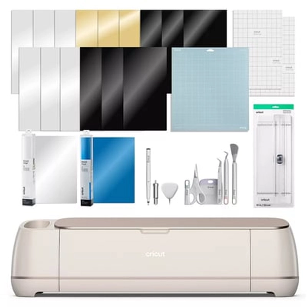 Cricut Maker® 4 + Starter Bundle, Multi