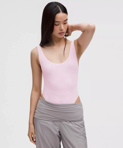 Wundermost Ultra-Soft Nulu Mesh Scoop-Back Sleeveless Thong Bodysuit | Women's Bodysuits | lululemon