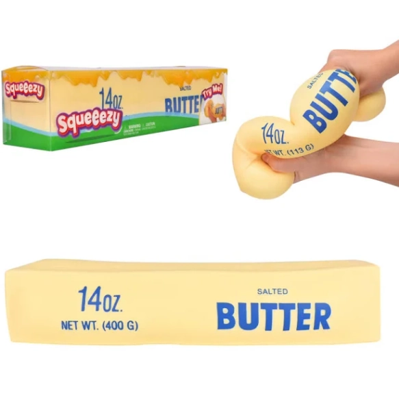 Sunny Days Entertainment Squeezy Butter Sensory Fidget Toy