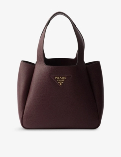 PRADA - Small Leather Tote Bag | Selfridges.com
