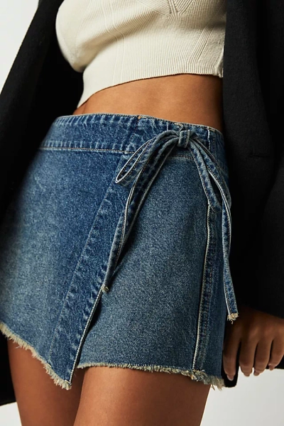 We The Free Emmy Denim Skort
