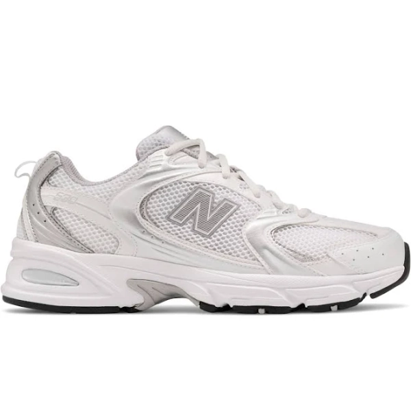 New Balance Unisex 530 in White/Grey Synthetic