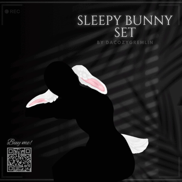 Sleepy bunny set - Anybase - !VRCFURY!