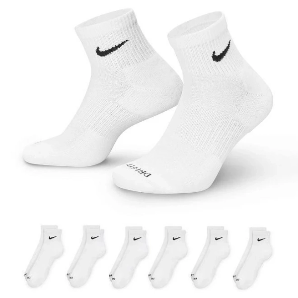 Nike Men's Everyday Plus Cushioned Training Ankle Socks