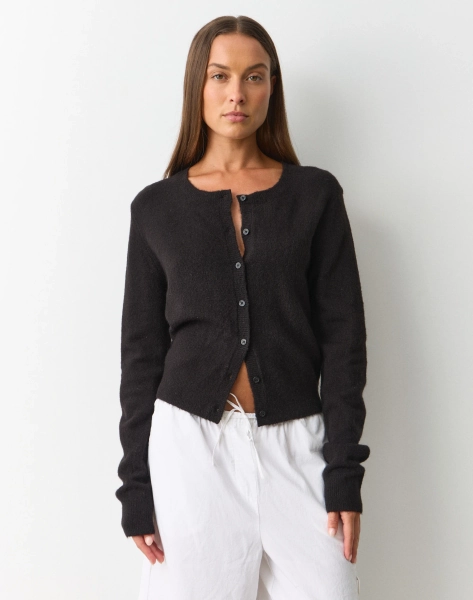 Button Up Knit Cardigan