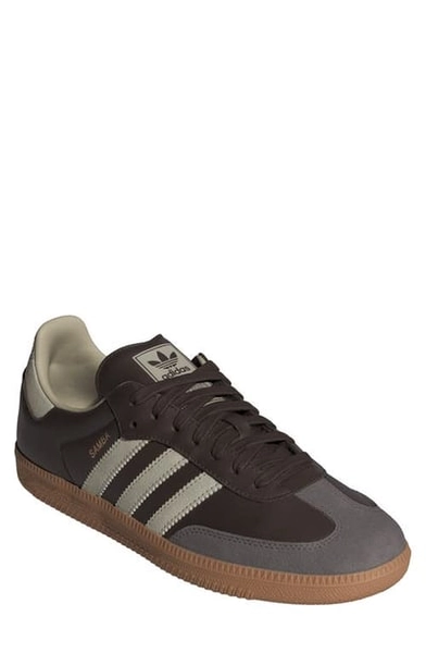 adidas Samba OG Sneaker in Brown/putg at Nordstrom, Size 10 Women's
