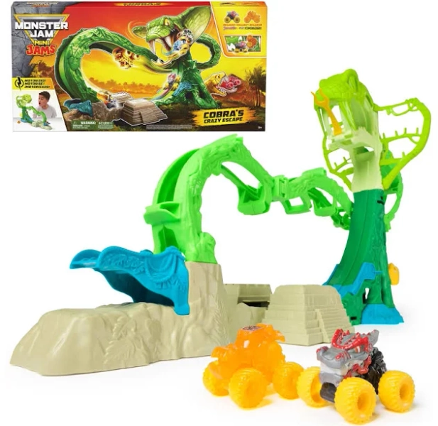 Monster Jam MiniCobraBoosterPlayset
