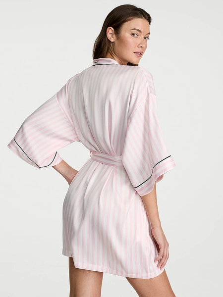 Buy Victoria's Secret Fashion Show '24 Glazed Satin Short Robe - Order Victoria's Secret Online | Victoria's Secret Australia