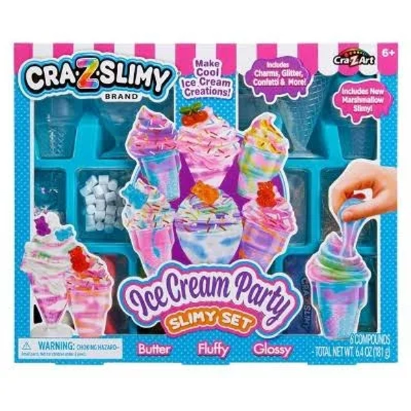 Cra-Z-Slimy Ice Cream Party Slimy Set
