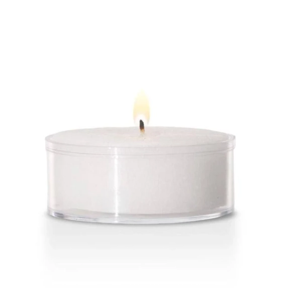 Yummi Candles Pack of 50 Clear Cup Tealights