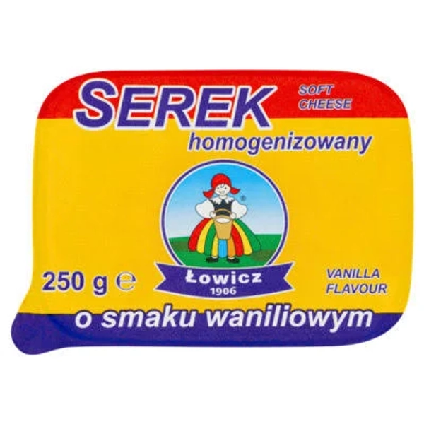 Lowicz Soft Cheese Vanilla Flavour 250g