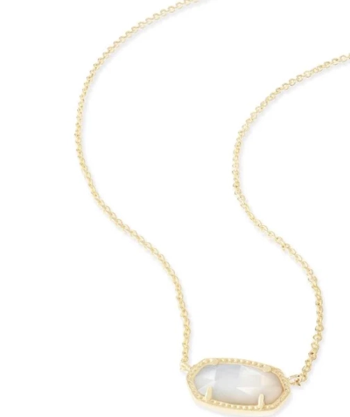 Elisa Gold Pendant Necklace Kendra Scott