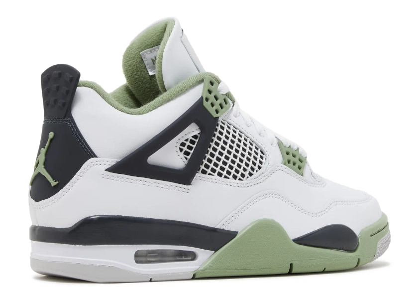 Wmns Jordan 4 Retro 'Seafoam' - Air Jordan - AQ9129 103 - white/seafoam/dark ash/neutral grey | Flight Club