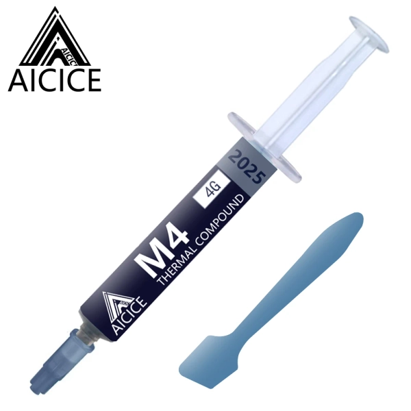 M4 Thermal Paste Processor 4g 11.8W/M-k For CPU GPU Printer HeatSink Cooling Cooler Thermal Grease Compound Silicone - AliExpress 7