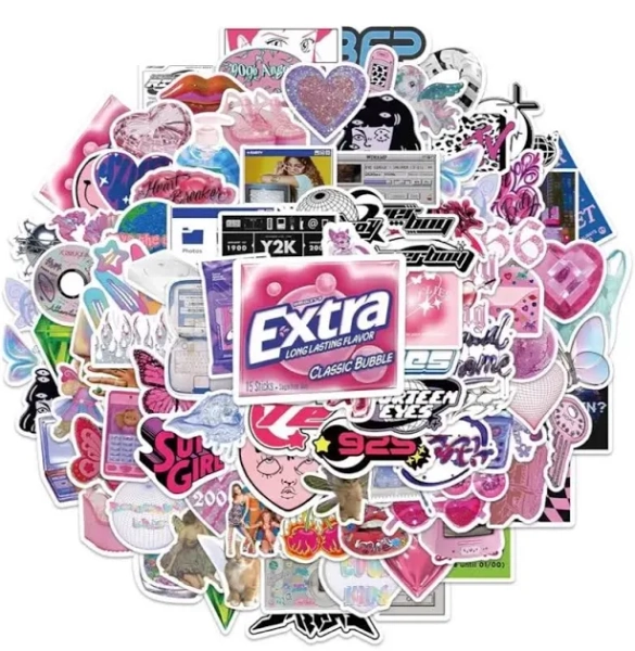 *reg pack* Build Your Own Sticker Pack Live 20ct Cute Aesthetic Custom Stickers for Laptops Water Bottles Journals