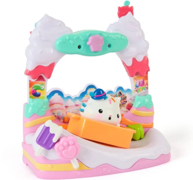 Gabby's Dollhouse: The Movie Cakey Cat's Sweet Treat Balcony Playset