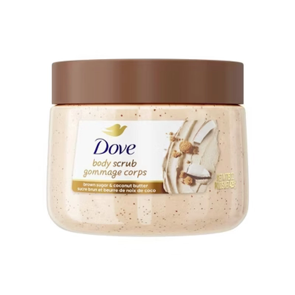 Dove Beauty Exfoliating Body Scrub - Brown Sugar & Coconut Butter - 15oz: Sulfate-Free, Whole Body, Vegan