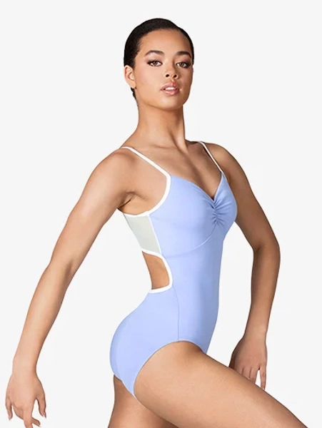 M2 Womens Pinch Front Camisole Leotard