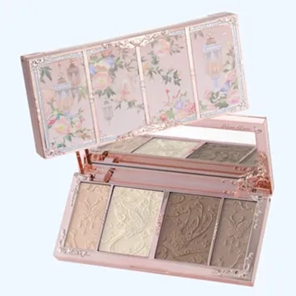 Butterfly Cloud Collar Embossed Highlight & Contour Palette - 02