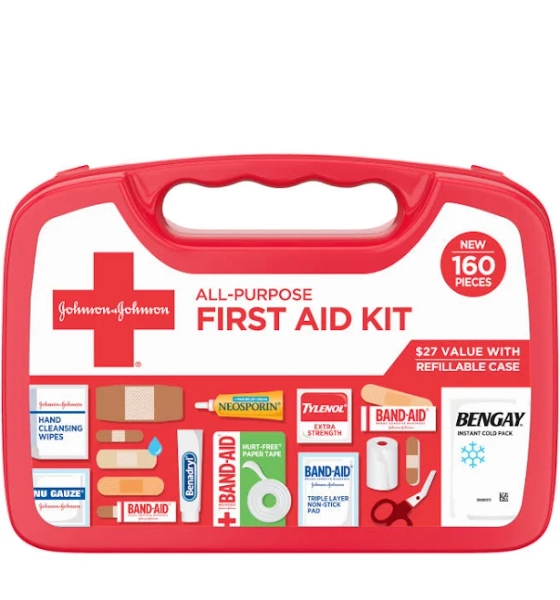 Johnson & Johnson All-Purpose First Aid Kit