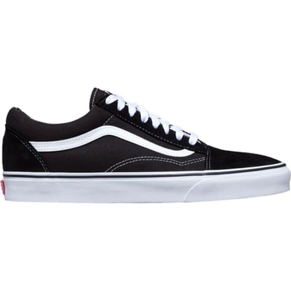 Vans Old Skool Shoe Black/White, Mens 7.0/Womens 8.5