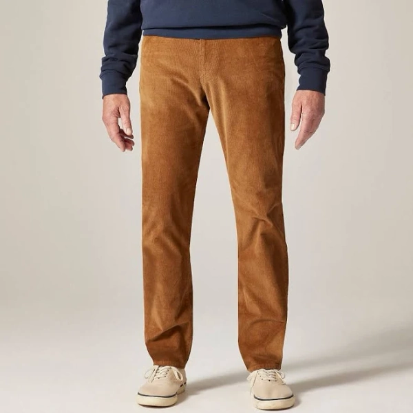 J.Crew Men's 770 Straight-Fit Stretch Corduroy Five-Pocket Pant