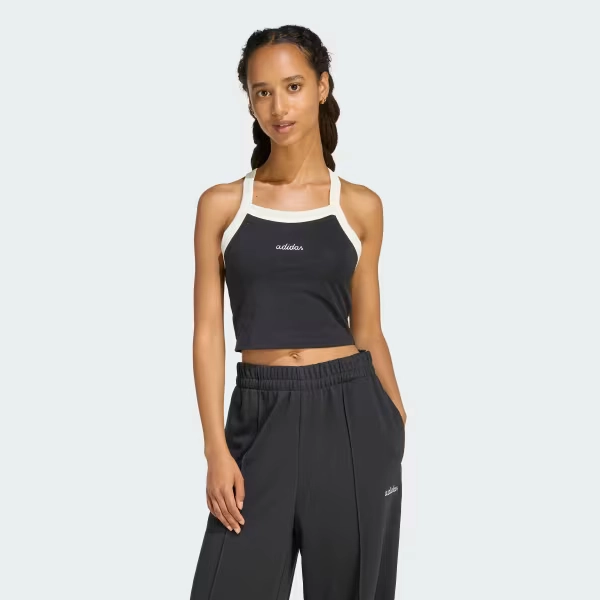 Seasonal Essentials Colorpop Tank with Embroidered Graphic