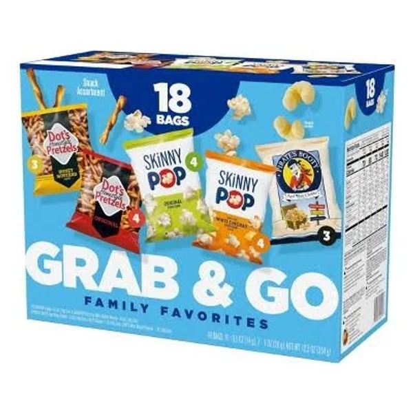 Hershey's SkinnyPop Family Favorites Snack Bags