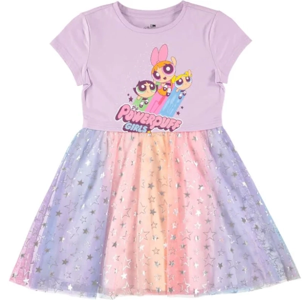Powerpuff Girls Tulle Skirt Dress