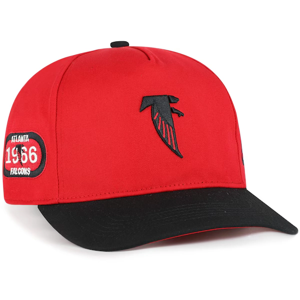 Atlanta Falcons '47 1966 Throwback Collection Sure Shot Hitch Adjustable Hat - Red/Black