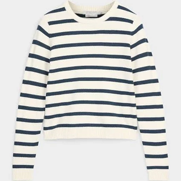 Contemporaine Women's Soft Two-Tone Stripe Sweater