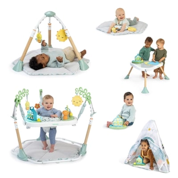 Ingenuity Tummy-to-Toes 6-in-1 Milestone Center, Unisex, For Ages 0-48 Months