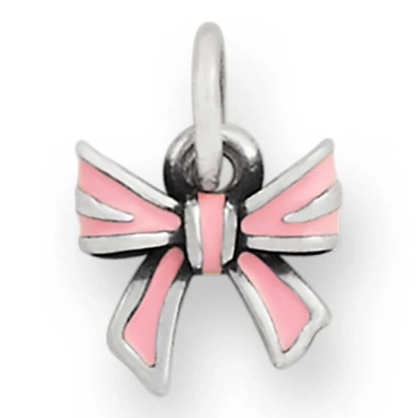 James Avery Sterling Silver Enamel Bow Charm