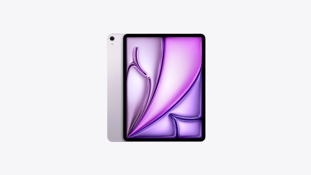 13 inç iPad Air Wi‑Fi + Cellular 1 TB - Mor