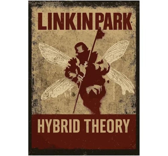 Sm3lxx Catalog Linkin Park Hybrid Theory Album Art Magnetic Poster