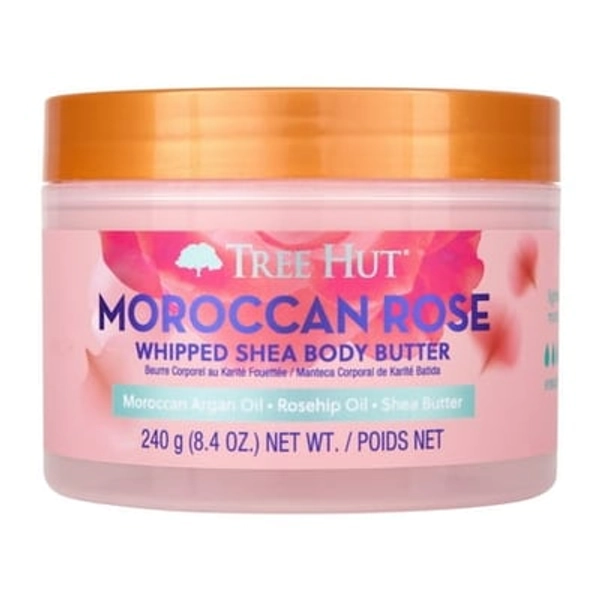 Naterra International  Inc. Tree Hut Moroccan Rose Whipped Shea Body Butter  8.4 oz