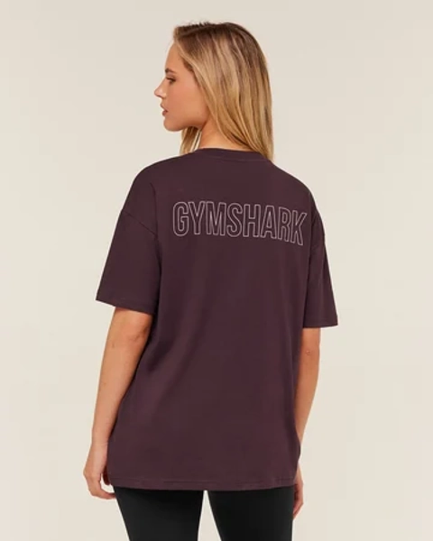 Trace Graphic Oversized T-Shirt