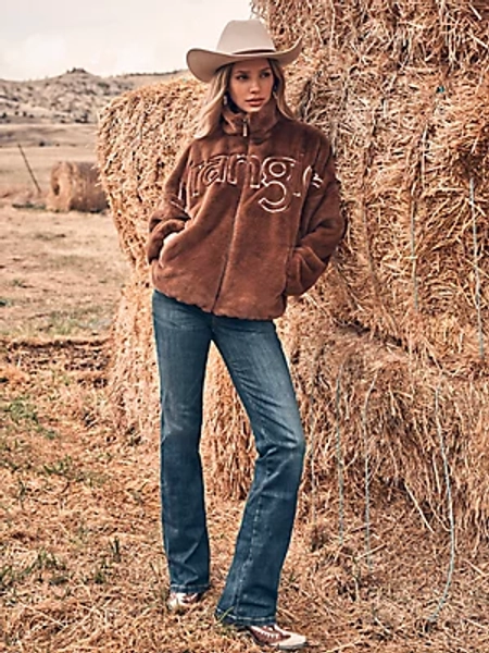 Women's Wrangler Bespoke High Rise Bootcut Jean in Ada