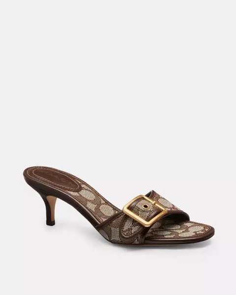 Margot Sandal In Signature Jacquard
