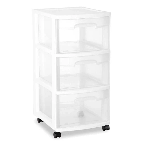 Sterilite 3 Drawer Cart