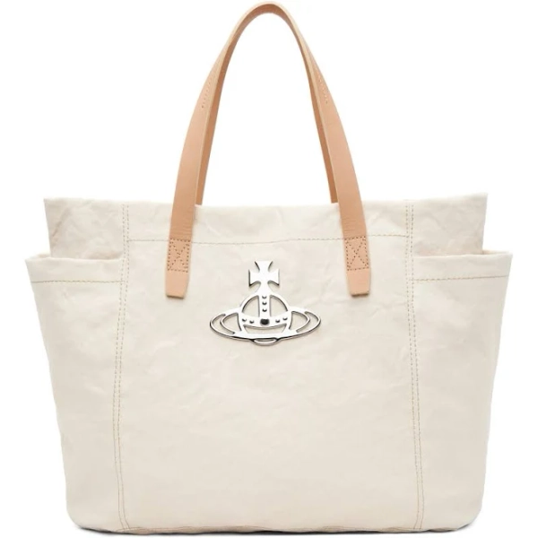 Vivienne Westwood Henry Medium Canvas Tote