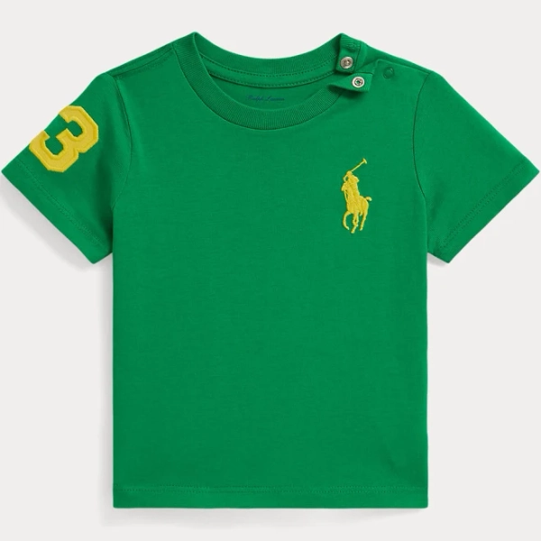 Ralph Lauren Baby Boys Cotton Jersey Short-Sleeve T-Shirt