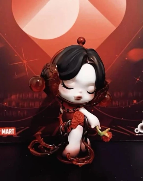 Skull Panda The Valentine's Day Figurine