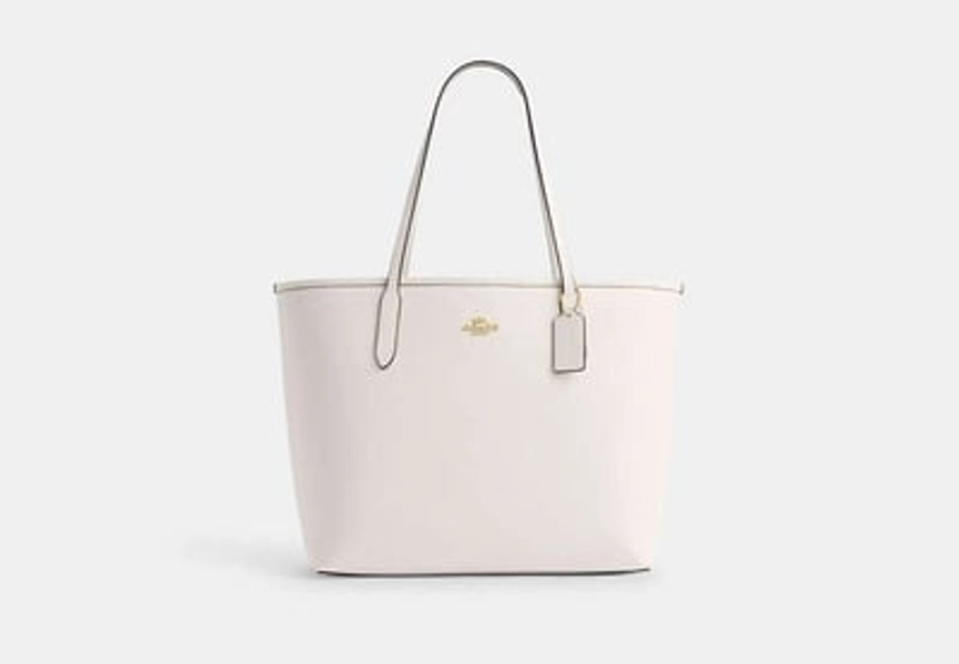 Coach Outlet City Tote Bag - White