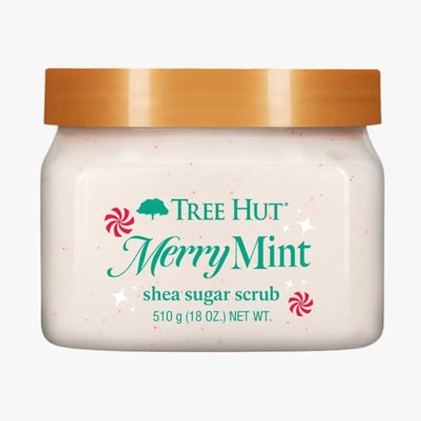 Tree Hut Sugar Body Scrub - Merry Mint Shea - 18oz