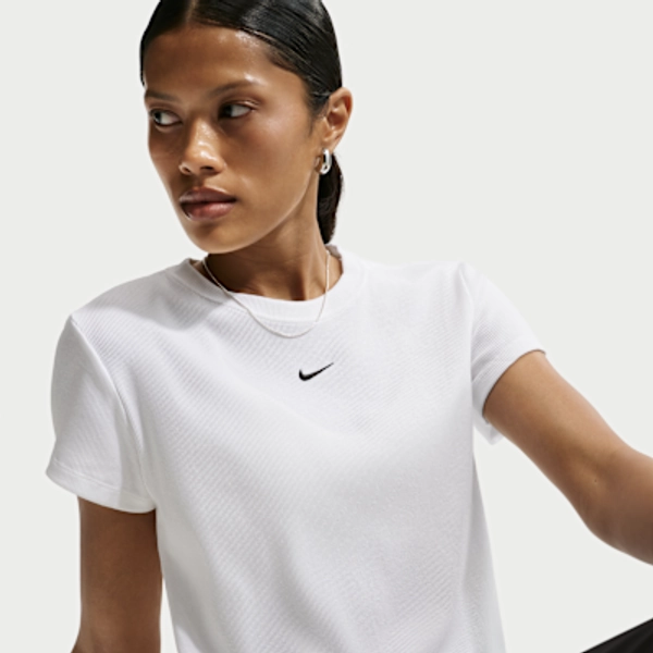 Nike Sportswear Women's Tight Ribbed Short-Sleeve T-Shirt